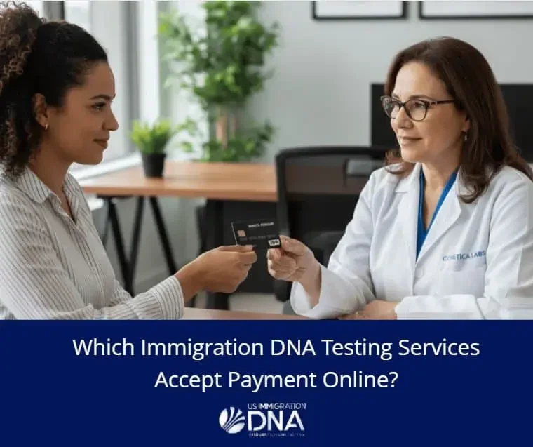 immigration dna test payments